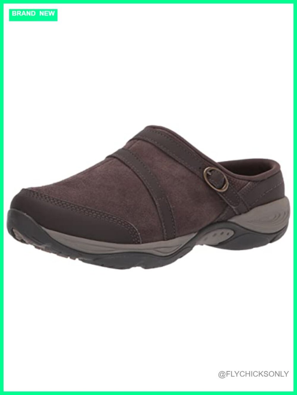 Easy Spirit Equinox Mule Slip-On Arch Support Orthotic Friendly Flat Shoe